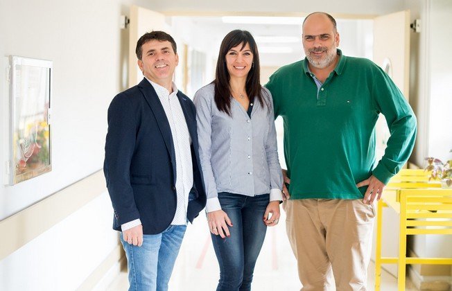 Juan Avendaño-Coy, Ana María Onate y Antonio Oliviero.(Foto: Carlos Monroy)