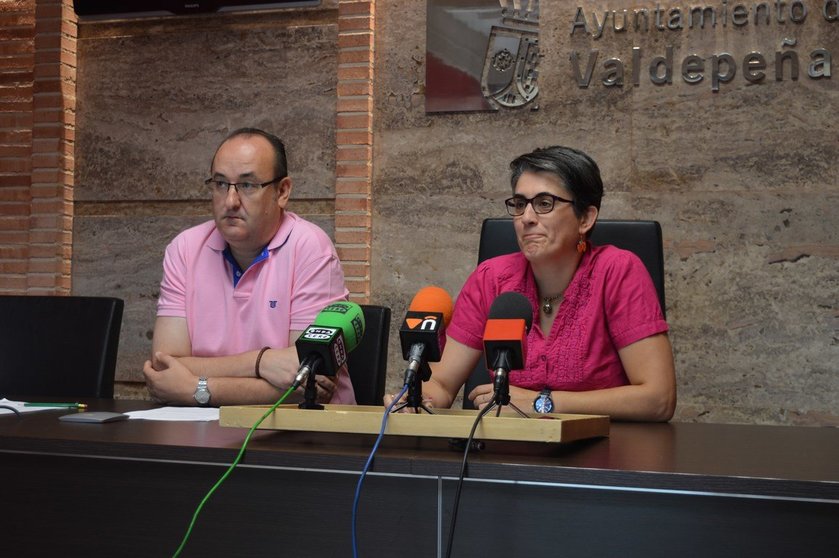 Gregorio Sánchez y Juana Caro IU-Ganemos Valdepeñas