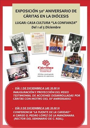 Cartel Exposición 50 Aniversario VALDEPEÑAS (Copiar)
