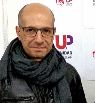 Javier Sánchez, candidato al Congreso por Albacete de IU-UP. (Copiar)