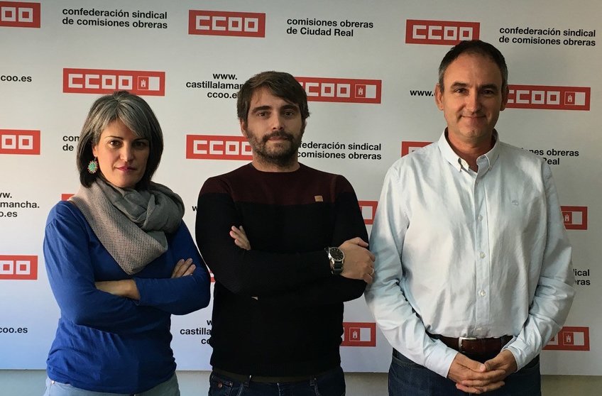 Reunión CCOO y Podemos Valdepeñas