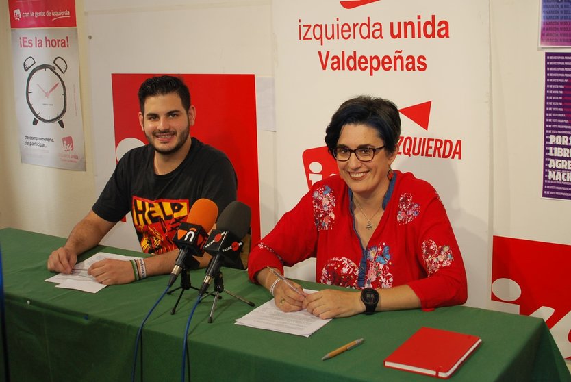Alberto Parrilla y Juana Caro IU Valdepeñas